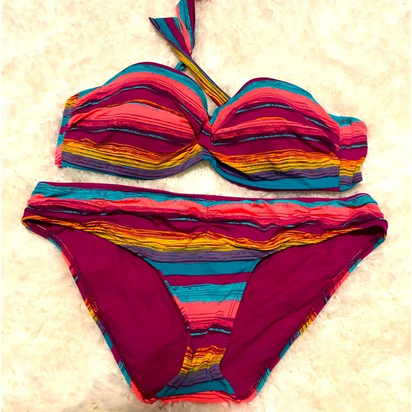 Skye Bikini Size L NWOT Multicolored - Picture 1 of 6